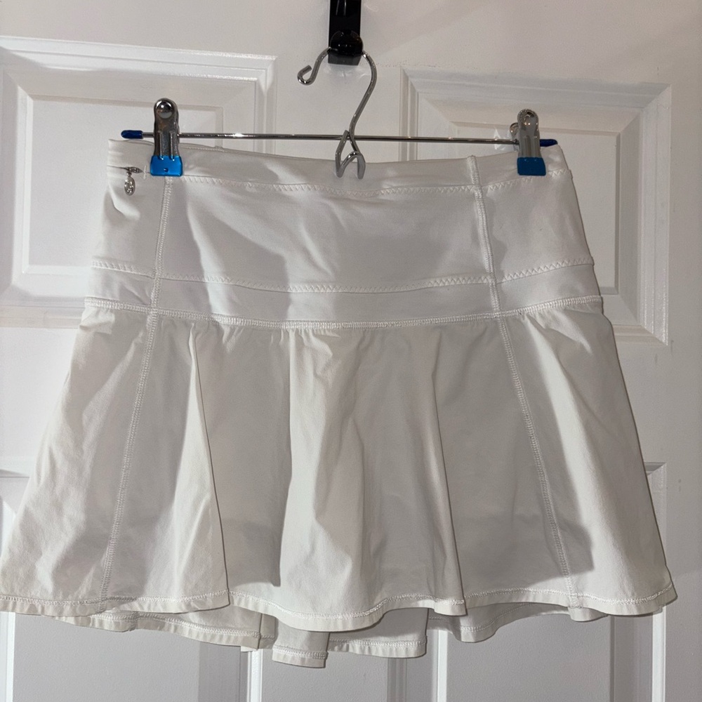 Lululemon White Tennis Skirt